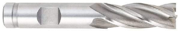 OSG - 13/32", 1" LOC, 3/8" Shank Diam, 2-11/16" OAL, 4 Flute, Cobalt Square End Mill - Single End, Uncoated, Spiral Flute, 30° Helix, Right Hand Cut, Right Hand Flute, Series 540 - USA Tool & Supply