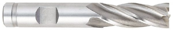 OSG - 1-1/2", 2" LOC, 1-1/4" Shank Diam, 4-1/2" OAL, 6 Flute, Cobalt Square End Mill - USA Tool & Supply