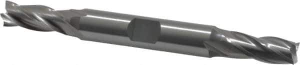 OSG - 5/16", 3/4" LOC, 3/8" Shank Diam, 3-1/2" OAL, 4 Flute, Cobalt Square End Mill - Double End, Uncoated, Spiral Flute, 30° Helix, Centercutting, Right Hand Cut, Right Hand Flute, Series 543 - USA Tool & Supply