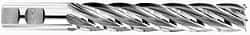 OSG - 1-1/4", 6" LOC, 1-1/4" Shank Diam, 8-1/2" OAL, 6 Flute, Cobalt Square End Mill - Single End, Uncoated, Spiral Flute, 30° Helix, Centercutting, Right Hand Cut, Right Hand Flute, Series 558 - USA Tool & Supply