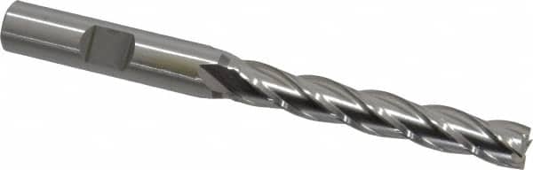 OSG - 5/16", 2" LOC, 3/8" Shank Diam, 3-3/4" OAL, 4 Flute, Cobalt Square End Mill - USA Tool & Supply