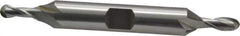 OSG - 3/16" Diam, 7/16" LOC, 2 Flute Cobalt Ball End Mill - Uncoated, Double End, 3-1/8" OAL, 3/8" Shank Diam, Spiral Flute - USA Tool & Supply