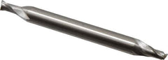 OSG - 1/8", 3/16" LOC, 3/16" Shank Diam, 2" OAL, 2 Flute, Cobalt Square End Mill - Double End, Uncoated, Spiral Flute, 30° Helix, Centercutting, Right Hand Cut, Right Hand Flute, Series 562 - USA Tool & Supply