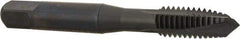 OSG - 3/8-16 UNC, 3 Flute, Oxide Finish, Powdered Metal Spiral Point Tap - Plug Chamfer, Right Hand Thread, 2-15/16" OAL, 1-1/4" Thread Length, 0.381" Shank Diam, 2B Class of Fit, Series 312NI - Exact Industrial Supply