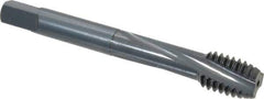 OSG - 7/16-14 UNC 3 Flute Modified Bottoming Spiral Flute Tap - Powdered Metal, Oxide Finish, 3-5/32" OAL, Right Hand Flute, Right Hand Thread, H3 - USA Tool & Supply