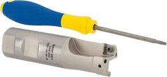 Iscar - 1" Max Drill Depth, 1xD, 1" Diam, Indexable Insert Drill - 1" Shank Diam, Straight Shank - USA Tool & Supply
