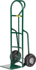 Little Giant - 800 Lb Capacity 49" OAH Hand Truck - 12 x 14" Base Plate, Loop Handle, Steel, Full Pneumatic Wheels - USA Tool & Supply