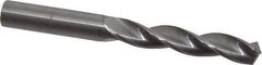 Kennametal - 31/64" 130° Solid Carbide Jobber Drill - Bright Finish, Right Hand Cut, Spiral Flute, Straight Shank, 4.65" OAL, Standard Point - USA Tool & Supply