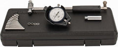 Mitutoyo - 11 Anvil, 2 to 6" Dial Bore Gage - 0.0001" Graduation, 5.9" Gage Depth, Accurate to 0.00008", Carbide Contact Point - USA Tool & Supply