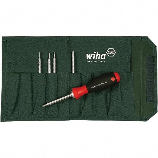 Wiha - Interchangeable Bit Screwdriver Handle - Torx Tip - USA Tool & Supply
