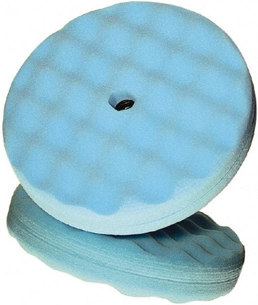 3M - 8" Diam Foam Buffing & Backing Pad - Quick Connect Attachment - USA Tool & Supply