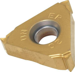 Seco - 16ER External Right Hand 20 UN Laydown Threading Insert - Grade CP500, TiAlN/TiN Coated Carbide - USA Tool & Supply