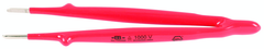 5" OAL INSULATED TWEEZERS STRAIGHT - USA Tool & Supply