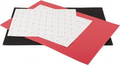UFP Technologies - Tool Box Foam Foam Drawer Liner Insert Kits - 39" Wide x 26" Deep x 1/4 1/2" High, Black/Red, For All Storage Units - USA Tool & Supply