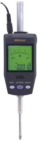 Mitutoyo - 0 to 30.4mm Range, 0.0005 & 0.001mm Graduation, Electronic Drop Indicator - USA Tool & Supply