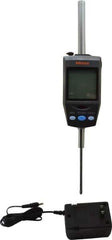Mitutoyo - 0 to 60.9mm Range, 0.00002, 0.00005, 0.0001, 0.0002 & 0.0005" Graduation, Electronic Drop Indicator - Accurate to 0.0025mm, English & Metric System, LCD Display - USA Tool & Supply