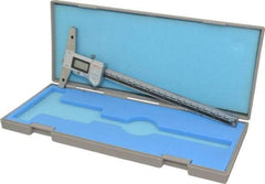 Mitutoyo - 0" to 8" Stainless Steel Electronic Depth Gage - 0.02mm Accuracy, 0.01mm Resolution, 100mm Base Length - USA Tool & Supply