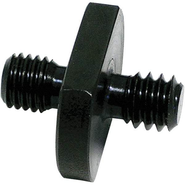 Dynabrade - Abrasive Disc Adapter - 1/4-20, 1/4-28 Male, 1-3/16" Long - USA Tool & Supply