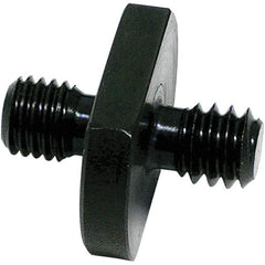 Dynabrade - Abrasive Disc Adapter - 1/4-20, 1/4-28 Male, 1-3/16" Long - USA Tool & Supply