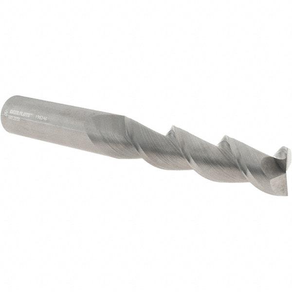 Made in USA - Roughing & Finishing Mill - Straight Shank, 48° Helix - USA Tool & Supply