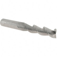 Made in USA - Roughing & Finishing Mill - Straight Shank, 48° Helix - USA Tool & Supply