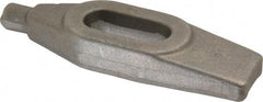 Gibraltar - 11/16" Stud, 1-15/16" Travel, Finger Clamp - 6" Long x 7/8" High x 1-3/4" Wide, Grade ASTM A521 & Class CA Forged Steel, 5/8" Diam - USA Tool & Supply