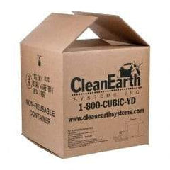 Made in USA - 1 Cu. Yd. Box without Lid - Includes Box, Liner and Nail Kit - USA Tool & Supply