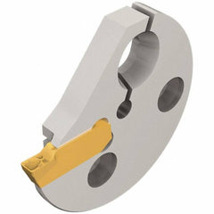Iscar - Right Hand Cut Indexable Grooving Cartridge - GIPI, GIPI-RX/LX, TIPI-MT, TIPI-WT Insert Style - USA Tool & Supply
