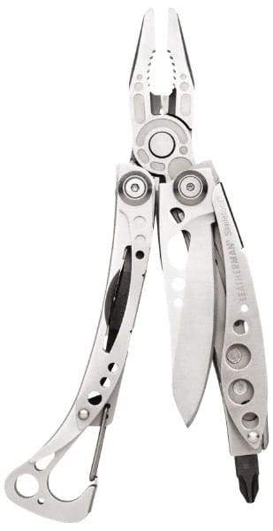 Leatherman - 7 Piece, Multi-Tool Set - 6-1/4" OAL, 4" Closed Length - USA Tool & Supply