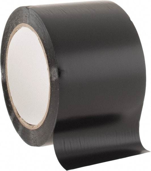NMC - Black Solid Color Vinyl Tape - 3" Wide x 108' Long x 0.002" Thick, General Traffic - USA Tool & Supply