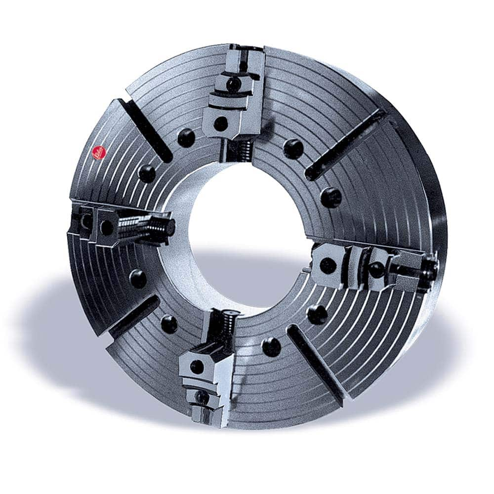 Atlas Workholding - Manual Lathe Chucks; Chuck Type: Independent ; Nominal Chuck Size: 28 ; Number of Jaws: 4 ; Mount: A2-15 ; Through-Hole Diameter (Decimal Inch): 10.5100 ; Body Material: Forged Steel - Exact Industrial Supply