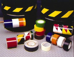 NMC - Orange Solid Color Vinyl Tape - 1" Wide x 150' Long x 0.002" Thick, General Traffic - USA Tool & Supply