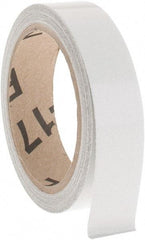 NMC - White Solid Color Vinyl Tape - 1" Wide x 30' Long x 0.002" Thick, General Traffic - USA Tool & Supply