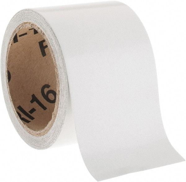 NMC - White Solid Color Vinyl Tape - 3" Wide x 30' Long x 0.002" Thick, General Traffic - USA Tool & Supply