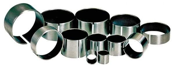 TriStar - 3/4" Inside x 7/8" Outside Diam, Steel/PTFE Sleeve Bearing - 3/8" OAL - USA Tool & Supply