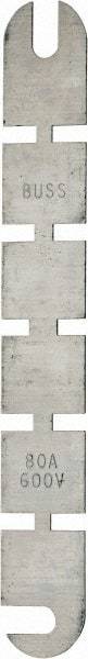 Cooper Bussmann - 600 VAC, 80 Amp, Time Delay Renewable Fuse - 10 (RMS) kA Rating - USA Tool & Supply