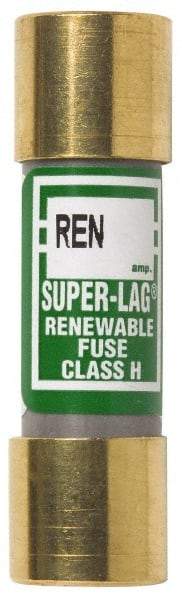 Cooper Bussmann - 250 VAC, 3 Amp, Time Delay Renewable Fuse - Fuse Holder Mount, 50.8mm OAL, 10 (RMS) kA Rating, 9/16" Diam - USA Tool & Supply