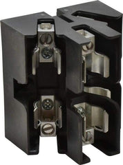 Cooper Bussmann - 3 Pole, 600 VAC/VDC, 30 Amp, Panel Mount Fuse Holder - Compatible with J Class, 3.29 Inch Wide Fuse - USA Tool & Supply