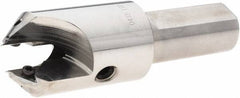 Iscar - Series ChamRing, 0.984" Overall Diam, 5.21" OAL Drilling Chamfer Ring - XCGT 09... Insert - USA Tool & Supply