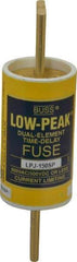 Cooper Bussmann - 300 VDC, 600 VAC, 150 Amp, Time Delay General Purpose Fuse - Bolt-on Mount, 5-3/4" OAL, 100 at DC, 300 at AC (RMS) kA Rating, 1-5/8" Diam - USA Tool & Supply