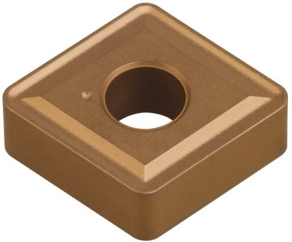 Tungaloy - CCMW32.51 Grade T5115 Carbide Turning Insert - TiCN/Al2O3 Finish, 80° Diamond, 3/8" Inscr Circle, 5/32" Thick, 1/64" Corner Radius - USA Tool & Supply