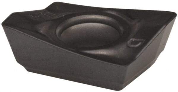 Walter - ADMT080304 D56 Grade WKP35S Carbide Milling Insert - TiCN/Al2O3 Finish, 0.1319" Thick, 0.4mm Corner Radius - USA Tool & Supply