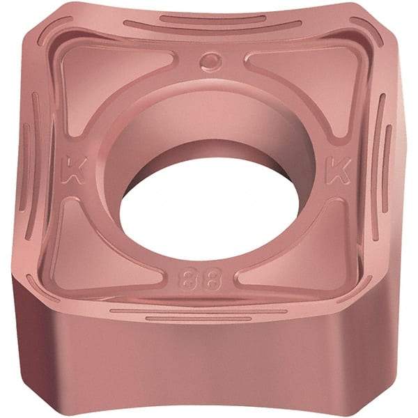 Walter - SNHX1205 K88 Grade WK10 Carbide Milling Insert - Uncoated, 0.252" Thick, 1/2" Inscribed Circle - USA Tool & Supply