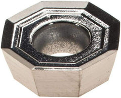 Walter - ODHT0605 G88 Grade WK10 Carbide Milling Insert - Uncoated, 0.2189" Thick, 5/8" Inscribed Circle, 0.8mm Corner Radius - USA Tool & Supply
