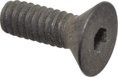 Holo-Krome - #5-40 UNC Hex Socket Drive, 82° Flat Screw - Alloy Steel, Black Oxide Finish, Fully Threaded, 3/8" OAL - USA Tool & Supply