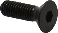Holo-Krome - #10-32 UNF Hex Socket Drive, 82° Flat Screw - Alloy Steel, Black Oxide Finish, Fully Threaded, 5/8" OAL - USA Tool & Supply