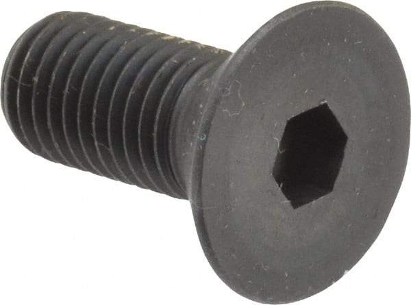 Holo-Krome - 5/16-24 UNF Hex Socket Drive, 82° Flat Screw - Alloy Steel, Black Oxide Finish, Fully Threaded, 3/4" OAL - USA Tool & Supply