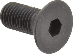 Holo-Krome - 5/16-24 UNF Hex Socket Drive, 82° Flat Screw - Alloy Steel, Black Oxide Finish, Fully Threaded, 3/4" OAL - USA Tool & Supply