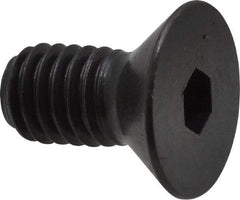 Holo-Krome - 3/8-16 UNC Hex Socket Drive, 82° Flat Screw - Alloy Steel, Black Oxide Finish, Fully Threaded, 3/4" OAL - USA Tool & Supply