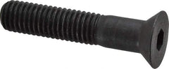Holo-Krome - 1/2-13 UNC Hex Socket Drive, 82° Flat Screw - Alloy Steel, Black Oxide Finish, Partially Threaded, 2-1/2" OAL - USA Tool & Supply